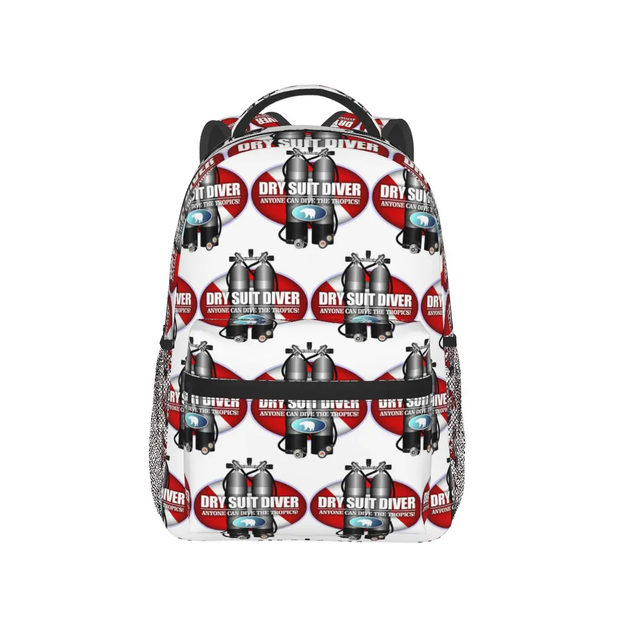 Dry Suit Diver (st) Backpack Hot Sale Daypack Large Capacity Boys Girls BookBag School Bag Shoulder Bags for Men Women