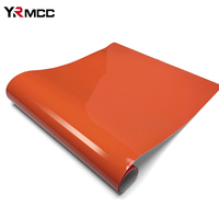 Glossy Car Sticker Vinyl Auto Tuning Waterproof Vinyl Wrap Orange Car Body Film Adhesive Motorcycle Sticker for Cars Accessories