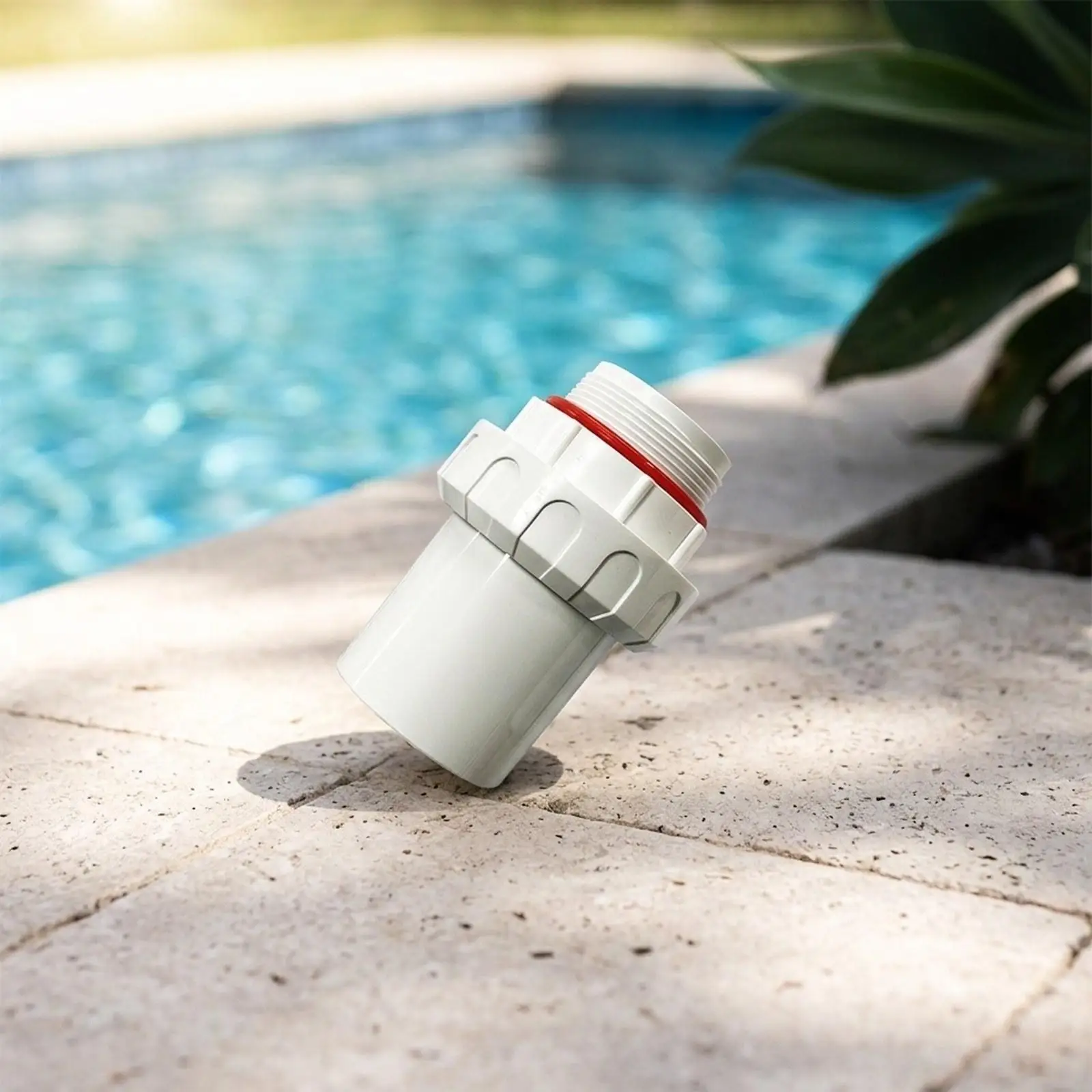 Threaded Pool Pump Adapter PVC Fitting Leakproof Connector Pool Filter Pump Joint for Swimming Pool Maintenance