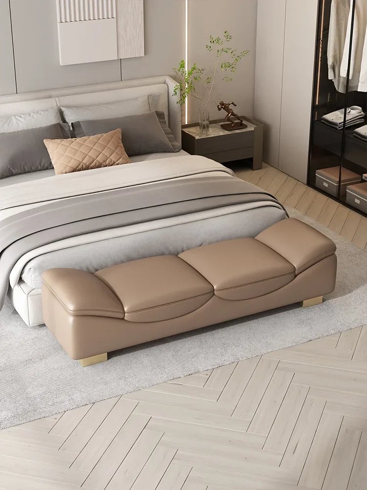 Bedroom bed stool, sofa stool, bench, light luxury sofa, entry, shoe change,chaise longue, foot pedal