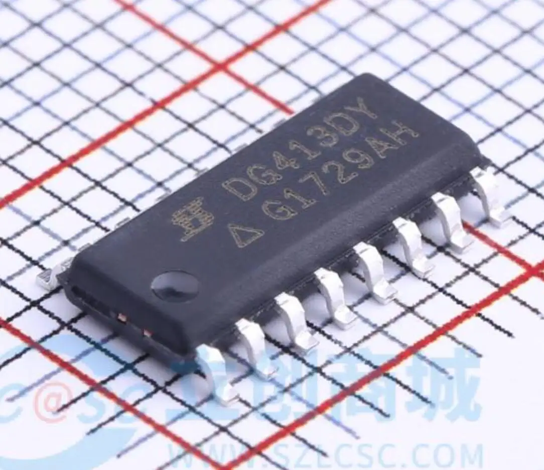 10PCS DG413DYZ SOP-16 DG413DY-T1-E3 100% New original Chipset IC Electronic Component SMD