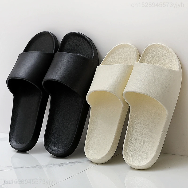 Youpin Women Thick Platform Slippers Summer Beach Eva Soft Sole Slide Sandals Leisure Men Couple Indoor Bathroom Anti-Slip Shoes