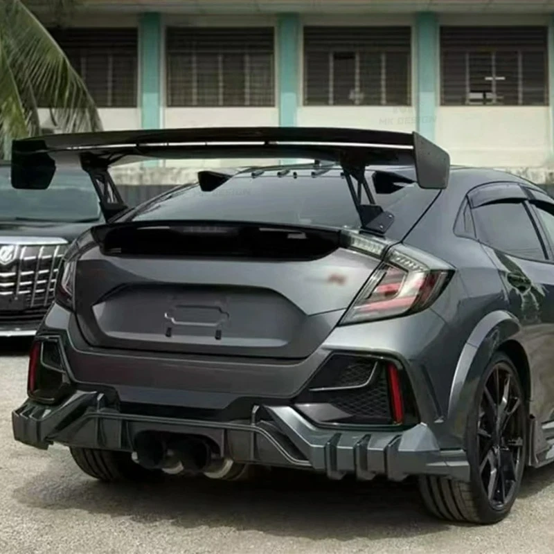 

Прецизионный задний спойлер FORHonda Civic 10-го поколения FK8 из углеродного волокна