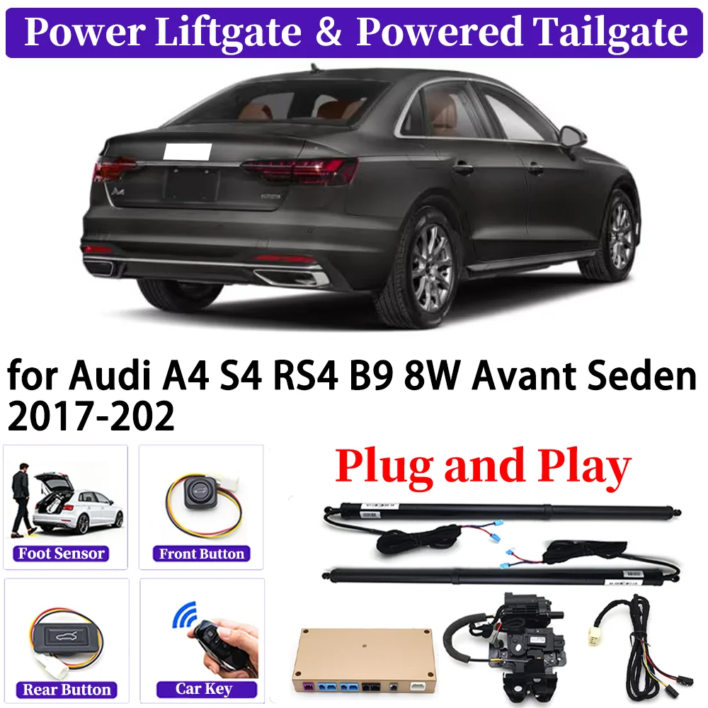 

for Audi A4 S4 RS4 B9 8W Avant Seden 2017-2025 OEM Upgrade Car Automatic Power Liftgate Kit Smart Auto Electric Tailgate System