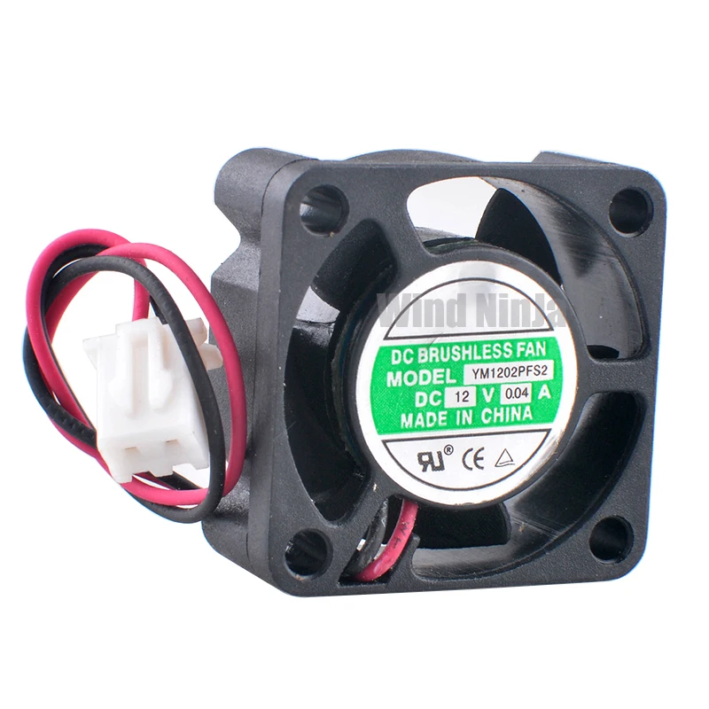 YM1202PFS2 2.5cm 25mm fan 25x25x10mm DC12V 0.04A Mini cooling fan for printer routers