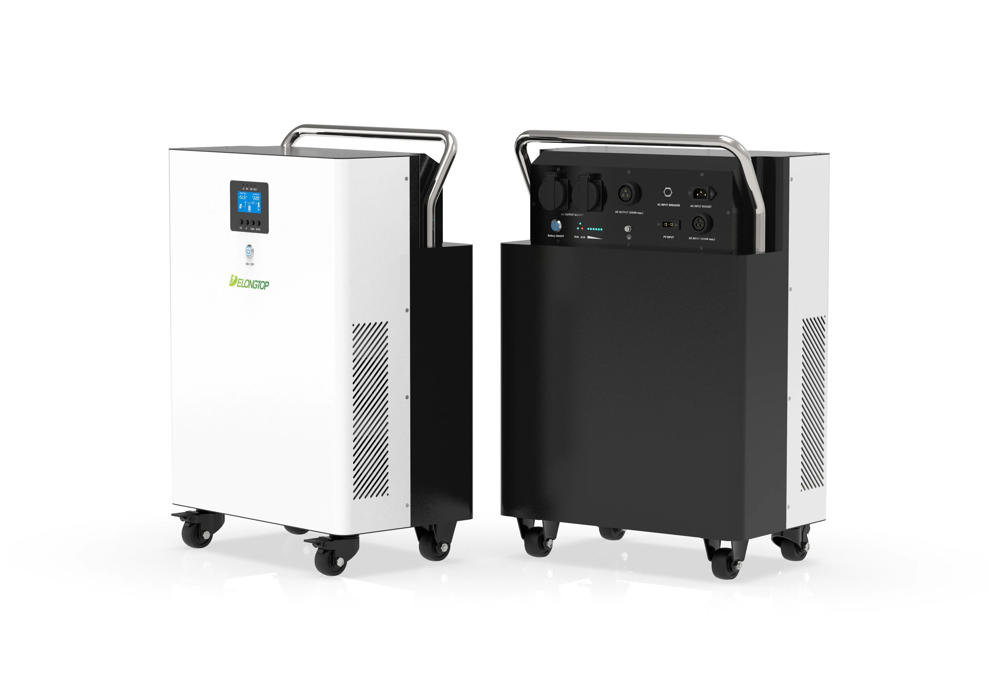 Neues Produkt 48V 51,2V 100Ah LifePO4 Batterie Solar 5Kwh All-In-One 5Kva Wechselrichter für Solar Home Energy Storage System