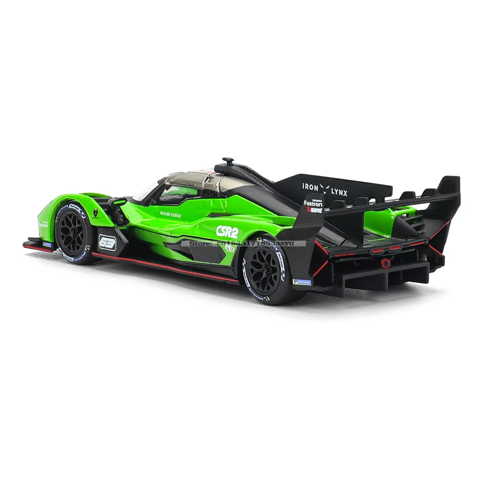 Bburago 1:43 Lamborghini SC63 LMDh Porsche 963 Romeo racing model simulation car model alloy car toy male collection gift