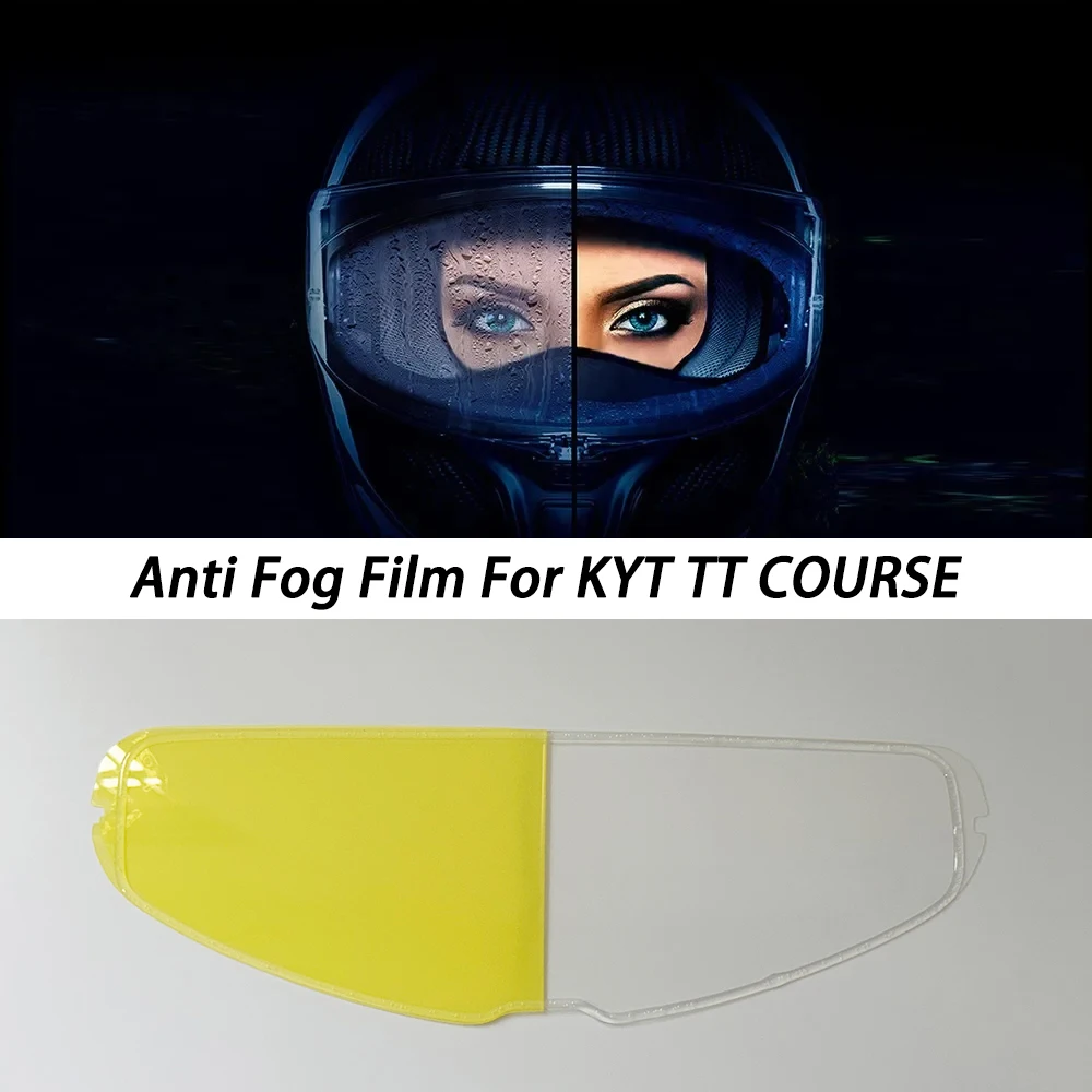 

Motorcycle Helmet Visor Anti Fog Film For KYT TT Course TTC Visor Clear Anti-Fog