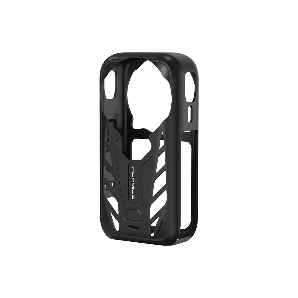 Silicone Protective Case with Lens Cover for Insta360 X6 Camera Anti‑Scratch Dustproof Soft Body Sleeve Action Camera Accessory