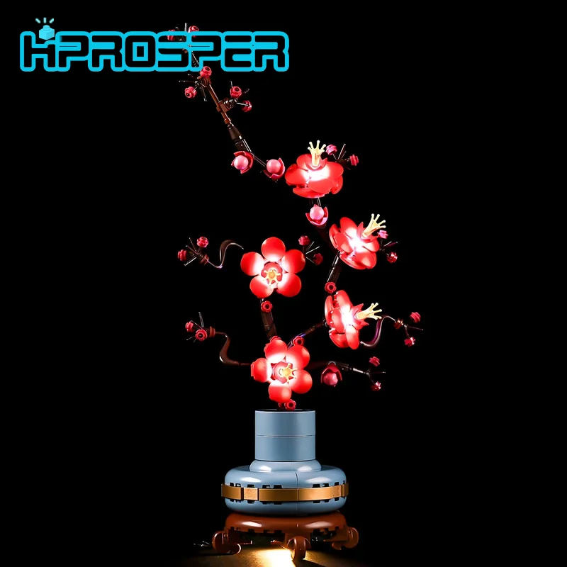 

Hprosper LED Light For LEGO Icons Botanical 10369 Plum Blossom Decorative Lamp (Not Lego Building Blocks)