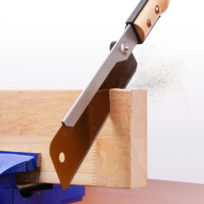 Joint Handle Ultra Fine Woodworking Double Sided Fine Tooth Tenon Mortise Back Supported Precision Saw Japanese Style Hand Saw