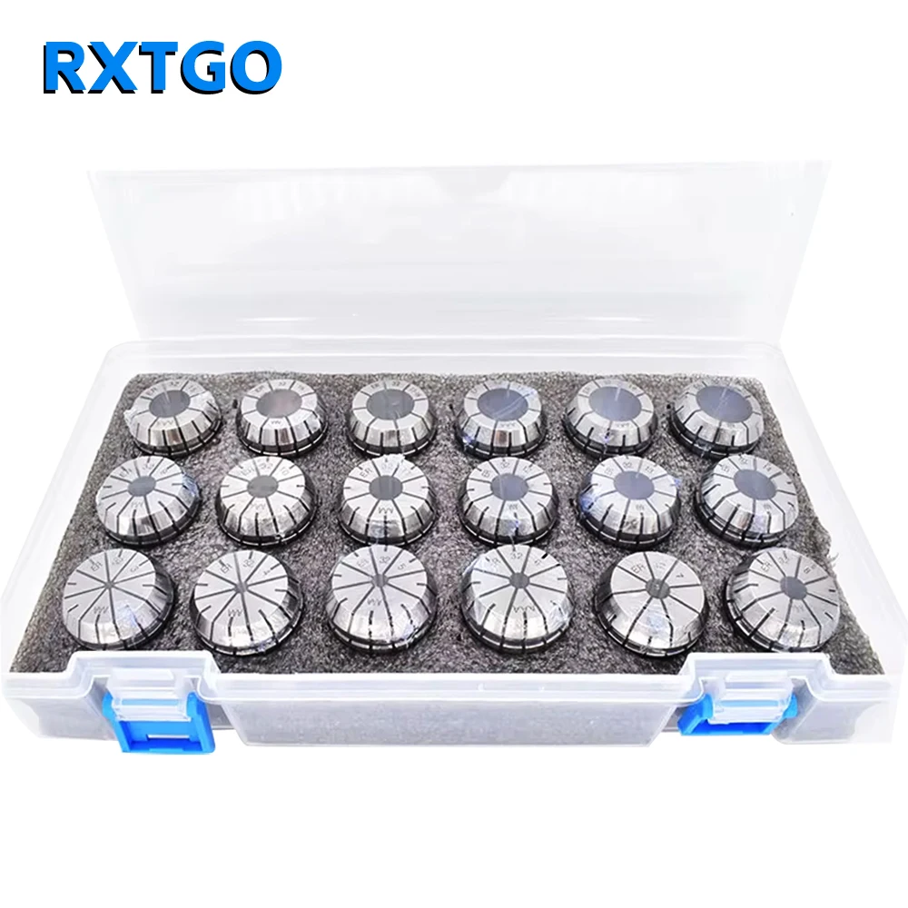 1 مجموعة ER11 ER16 ER20 ER25 ER32 ER40 أسطوانة معدنية عالية الدقة باستخدام الحاسب الآلي طحن أداة حامل آلة الحفر مخرطة ER كوليت تشاك