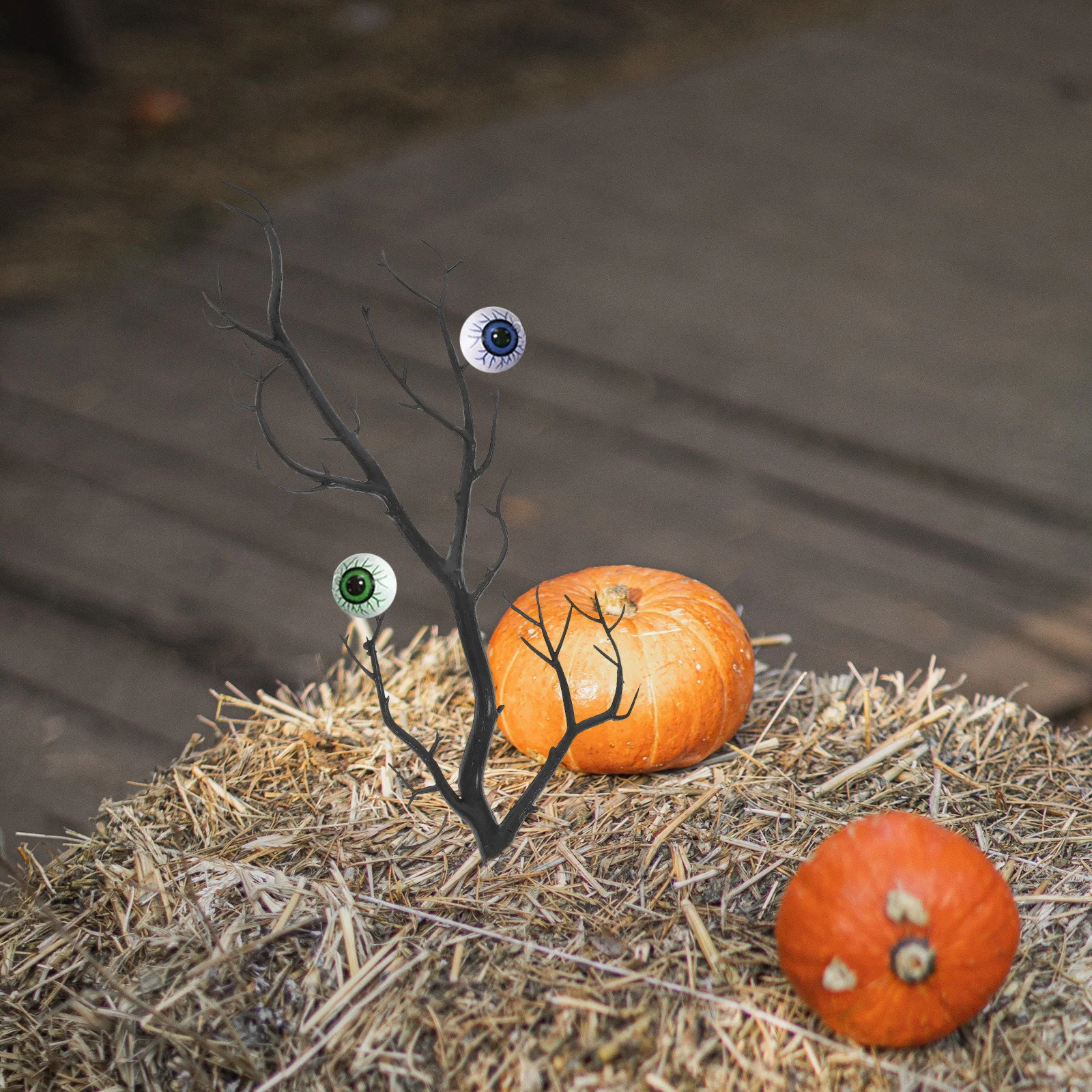 2 個のリアルな枝角の形をした枝 DIY ハロウィン クリスマス装飾 ホームテーブル装飾 お祝いの屋内小枝