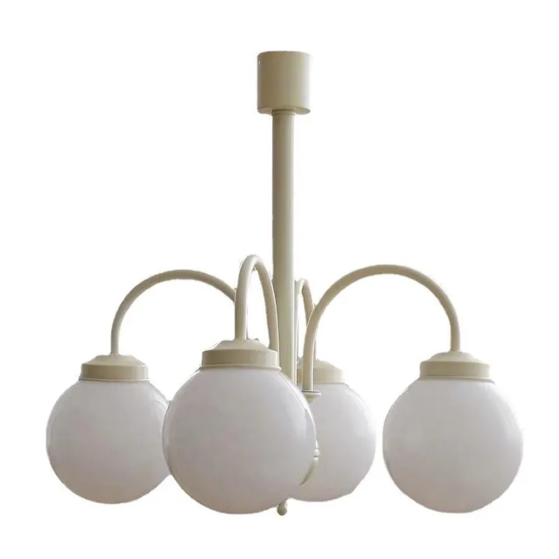 

Nordic full spectrum eye protection bedroom study chandelier, cream wind light French