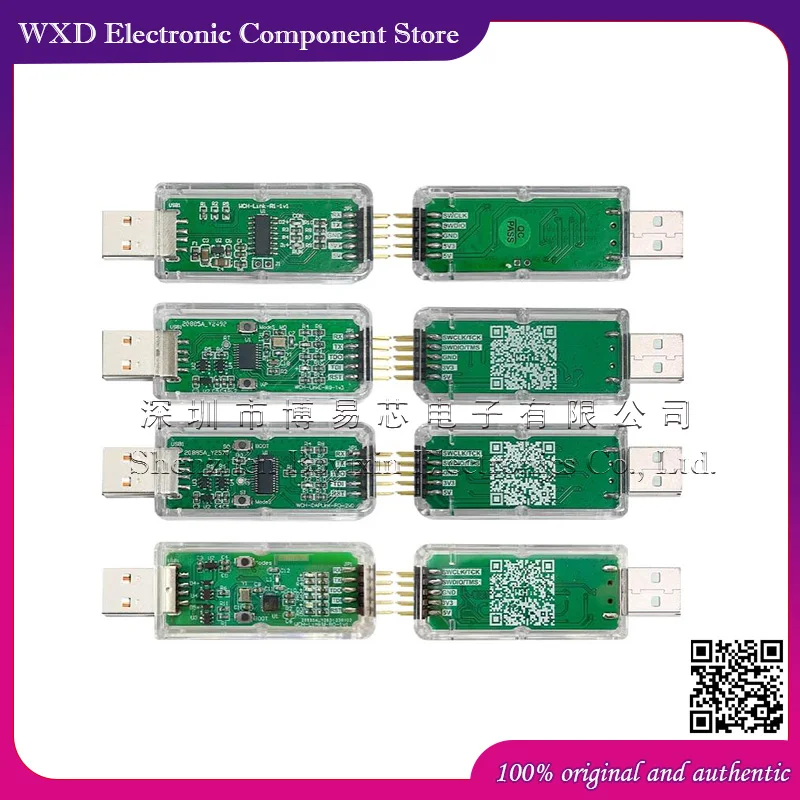 WCH-Link simulation debugger WCH RISC-V architecture MCU online debugging download SWD/JTAG interface