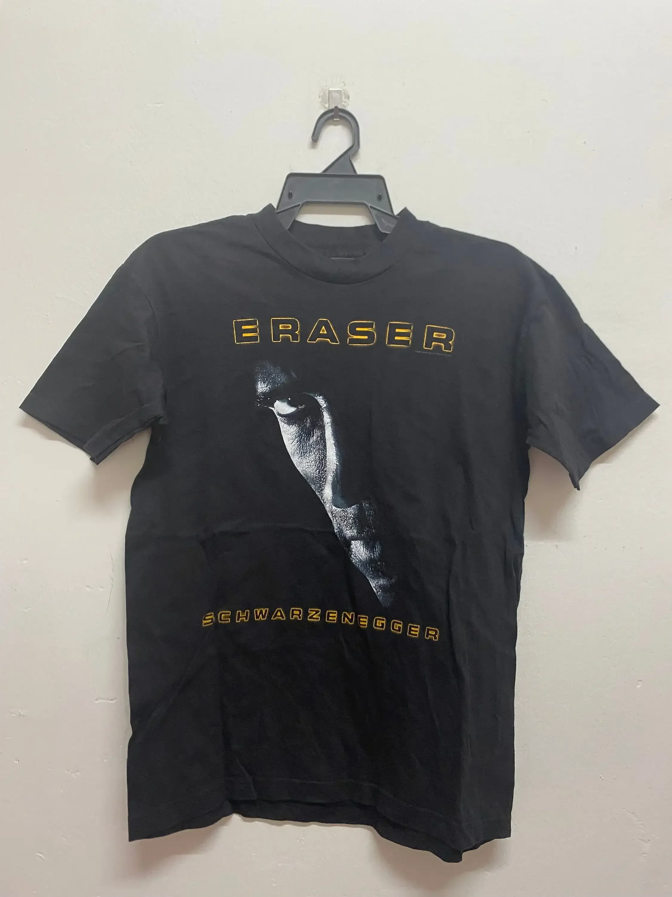 Vintage 90s Eraser Arnold Schwazenegger Movie Tee