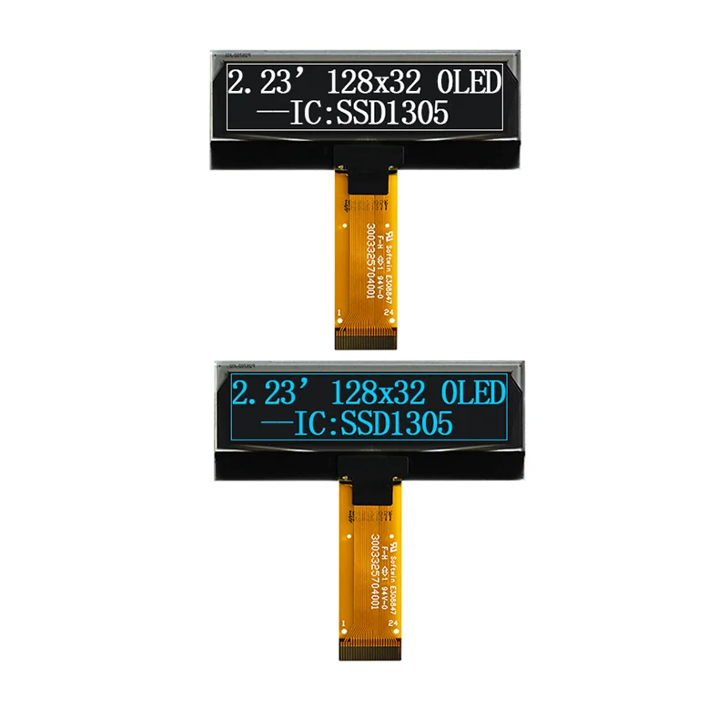 

2,23 дюймовый OLED-дисплей 128*32 точечная матрица OLED-экран SSD1305 привод ЖК-дисплей 24Pin