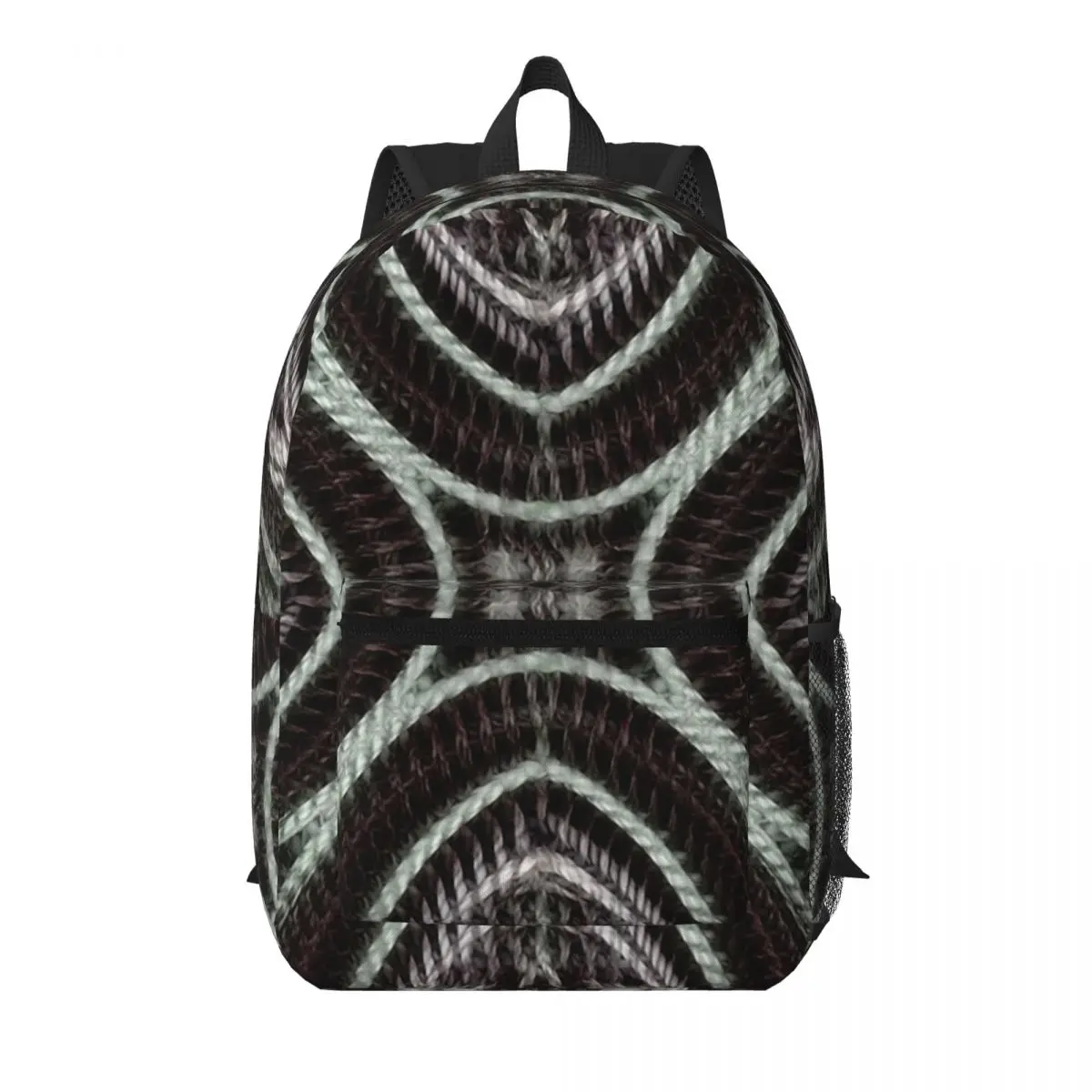 

Boho Tiles Pattern 147 Student Backpack School Bag Hiking Travel Daypack for Boys Girls Bookbag Shoulder Bags