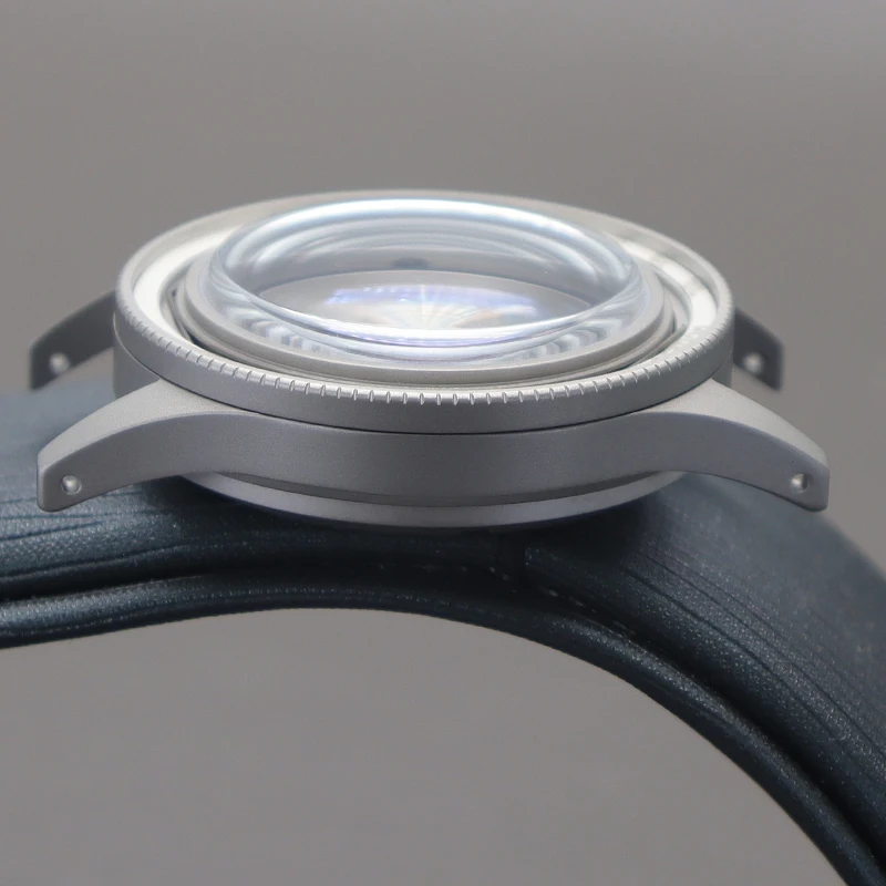 40mm High Quality Watch Case C3 Luminous Ceramic Bezel For Mod Retro First Year Fifty Seek Series NH34 NH35 NH36 NH38 Movt 10ATM