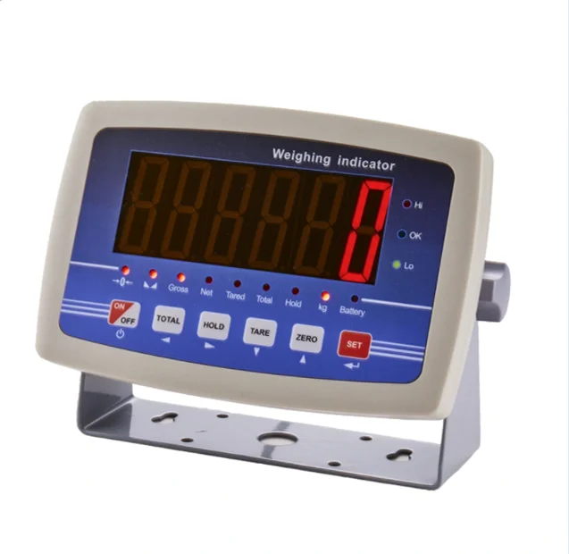 LP7553 6 Digits Bench Scale Weighing Indicator LED Display Bluetooth Platform Balance Indicator Modbus Analog Weighing Indicator