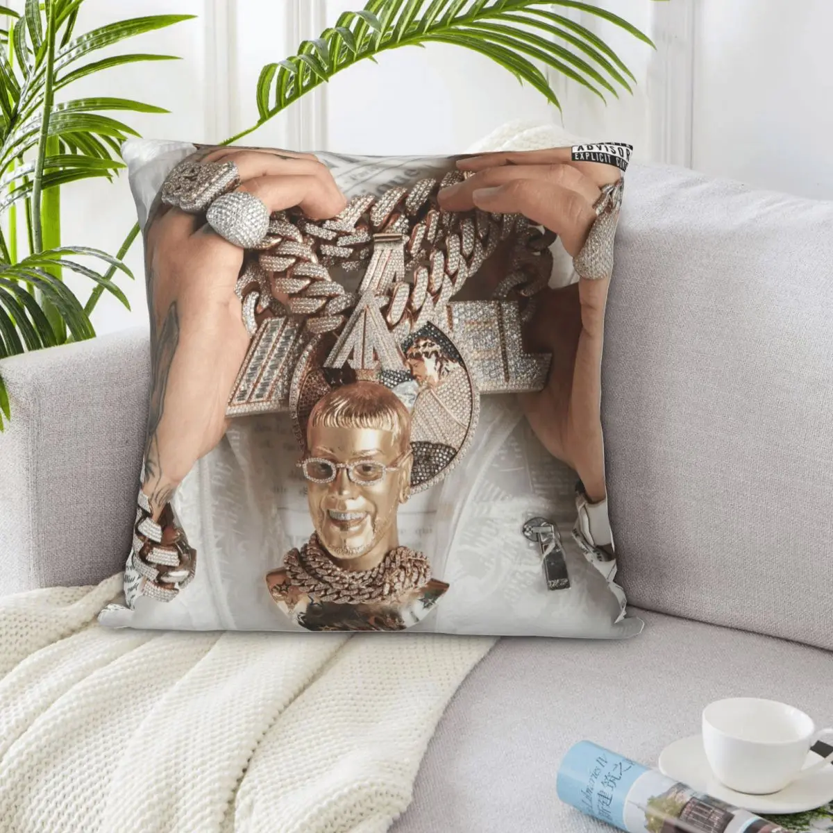 

Anuel AA 00148 Cushion Body Pillow Home Decoration Dakimakura Pillow Case Pillow Cover