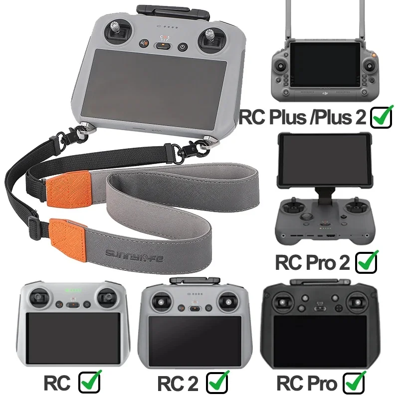 Lanyard For DJI RC/RC 2/ PRO/ PRO 2/ PLUS/ PLUS 2 Adjustable Neck Straps For Mavic 4 Pro/Air 3/Mini 4 3 Pro Drone Accessories ﻿