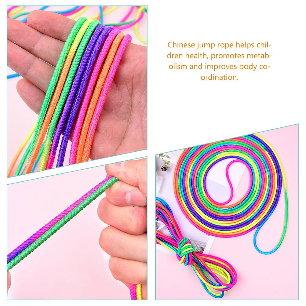 Elastisch springtouw Springen Verstelbare lengte Sport Plastic buitenspeelgoed voor kinderen