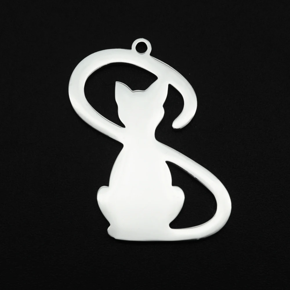 10pcs/lot 316L Stainless Steel Heart Tree of Life DIY Charm Pendant Wholesale Jewelry Finding Supplies Factory Direct Selling