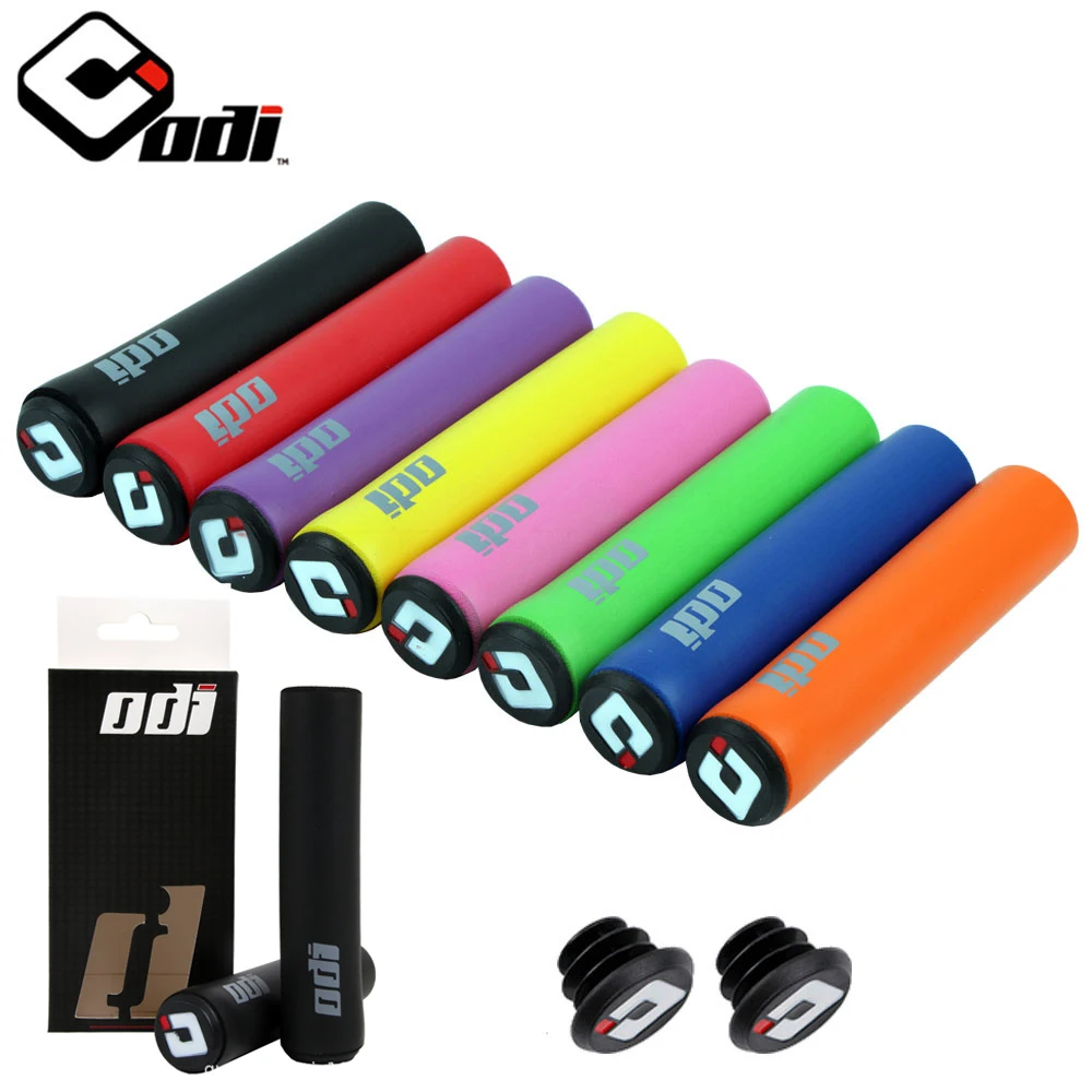 MTB Bicycle Grips Shockproof Bike Handlebar 1 Pair Silicone Bike Cover Ultralight Anti Slip Silicone Bicycle Accessories