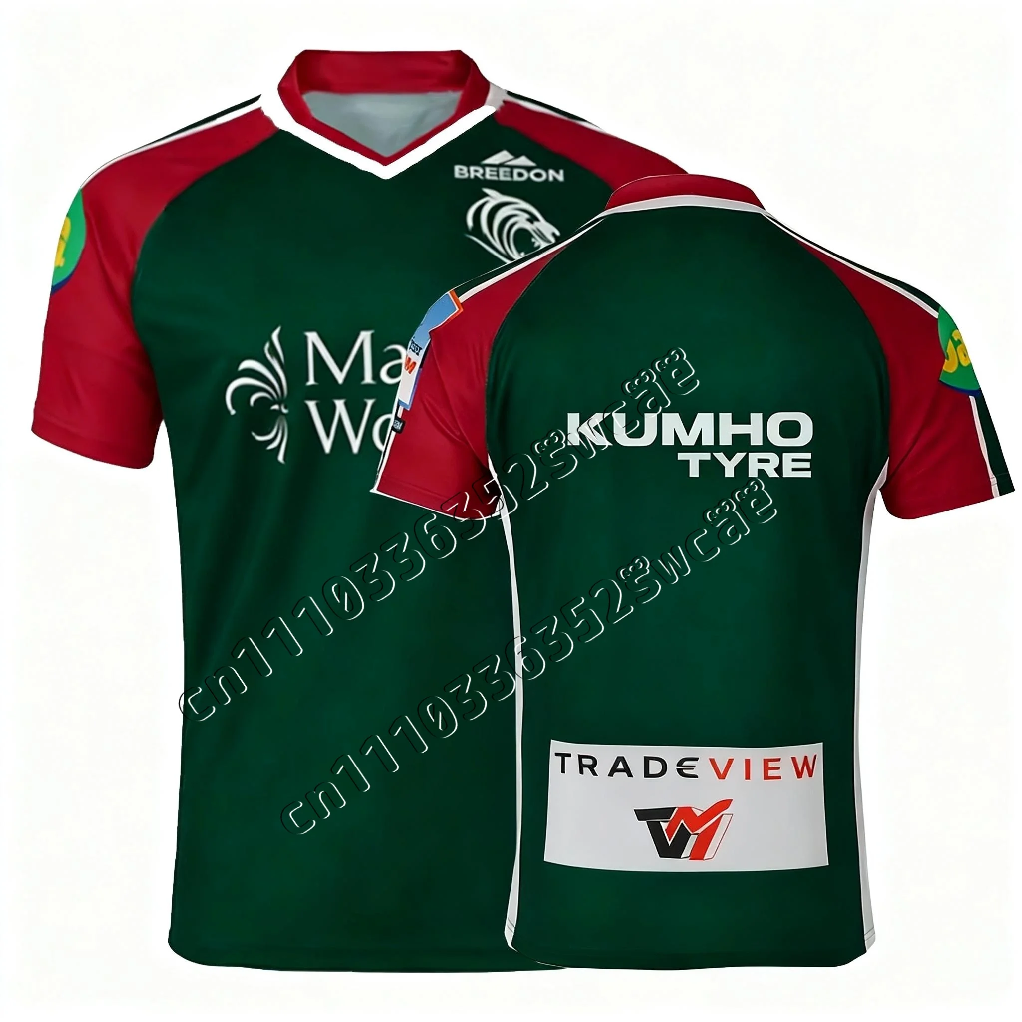 Camiseta Deportiva de Rugby Leicester Tigers 2026 para Hombre, Estilo Casual y de Entrenamiento, Diseño Familiar