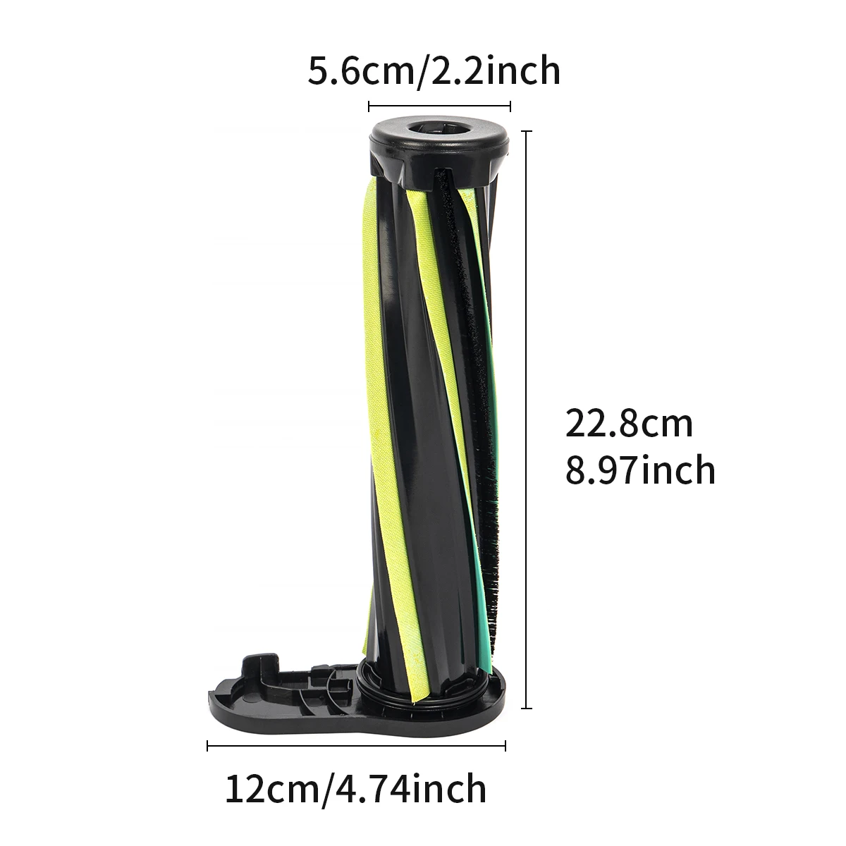 Brush Roller Set for LEVOIT LVAC‑200 Cordless Vacuum Cleaner Tangle‑Resistant Design Carpet Hard Floor Pet Hair Accessories