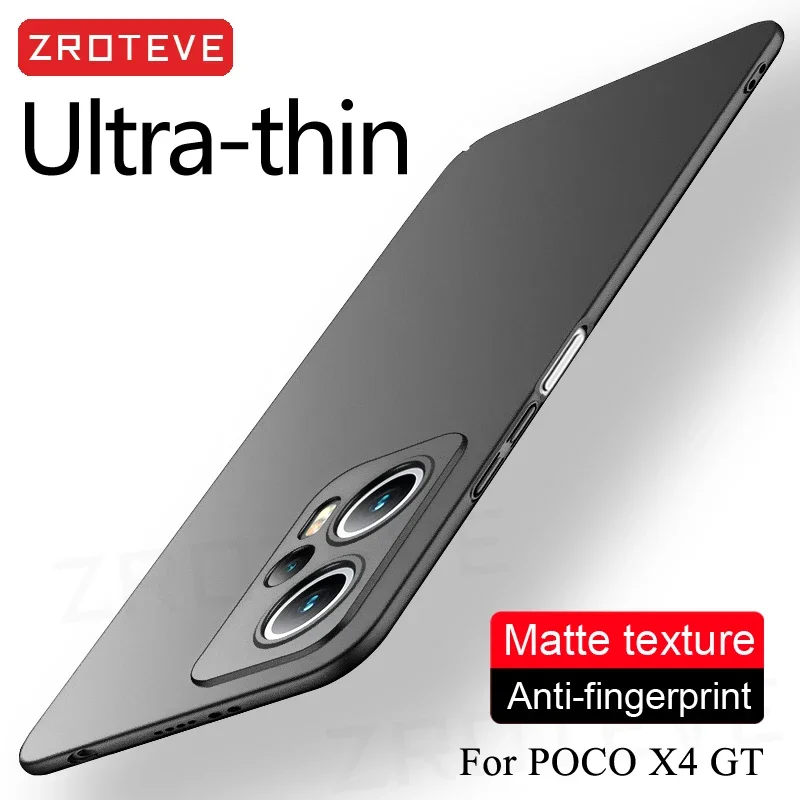 Per PocoX3 NFC ZROTEVE Sottile Opaco Duro Copertura Del PC Per Xiaomi Poco X3 X4 X5 X6 Pro Xiomi Pocophone F3 F4 GT F5 PocoX5 Custodie Globali