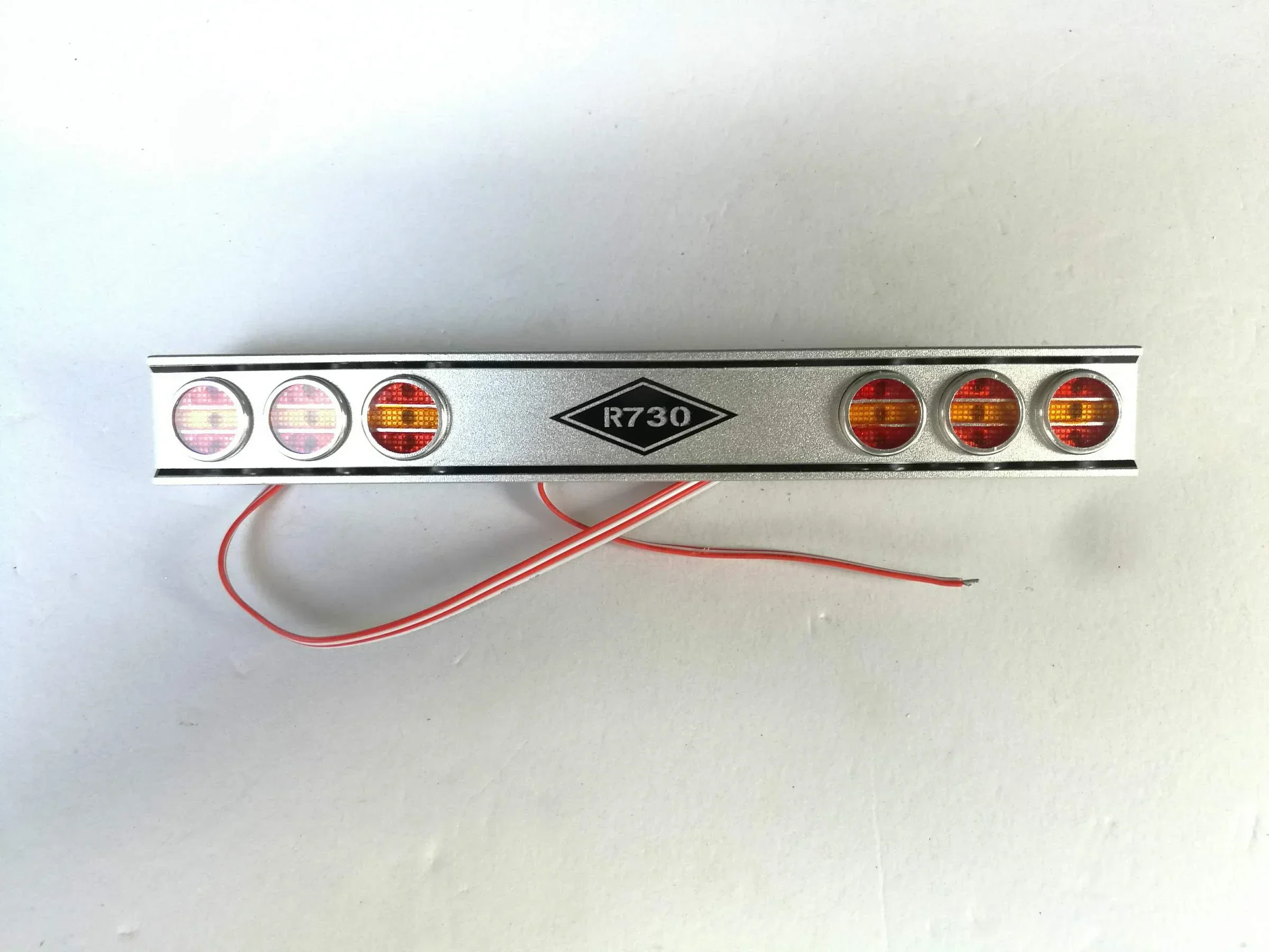 1 stks Metalen Achterlichten LED voor 1/14 RC Truck 56323 Scania R620 R730 R470 Diy Onderdelen Speelgoed