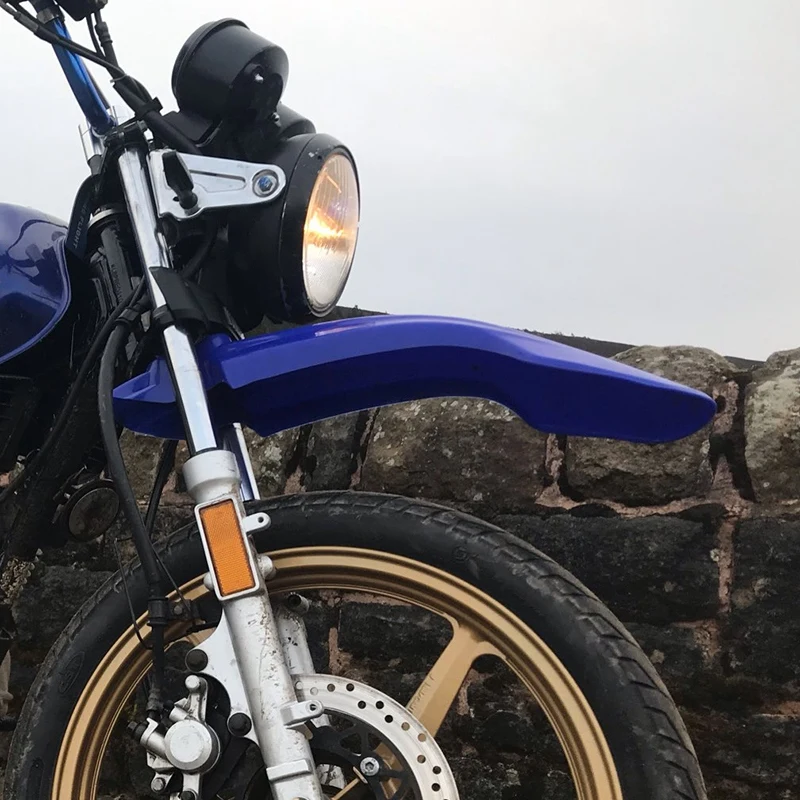 

Motorcycle Front Mud Fender Protective Cover For YAMAHA YBR125 YBR125G YBR 125 Dirt Bike Off Road Guard Mudguard