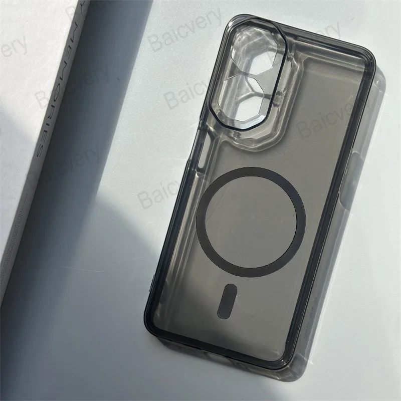 Capas For ZTE nubia Neo 2 Z2352N Transparent Clear Soft TPU Back Cover With Magnetic Sticker