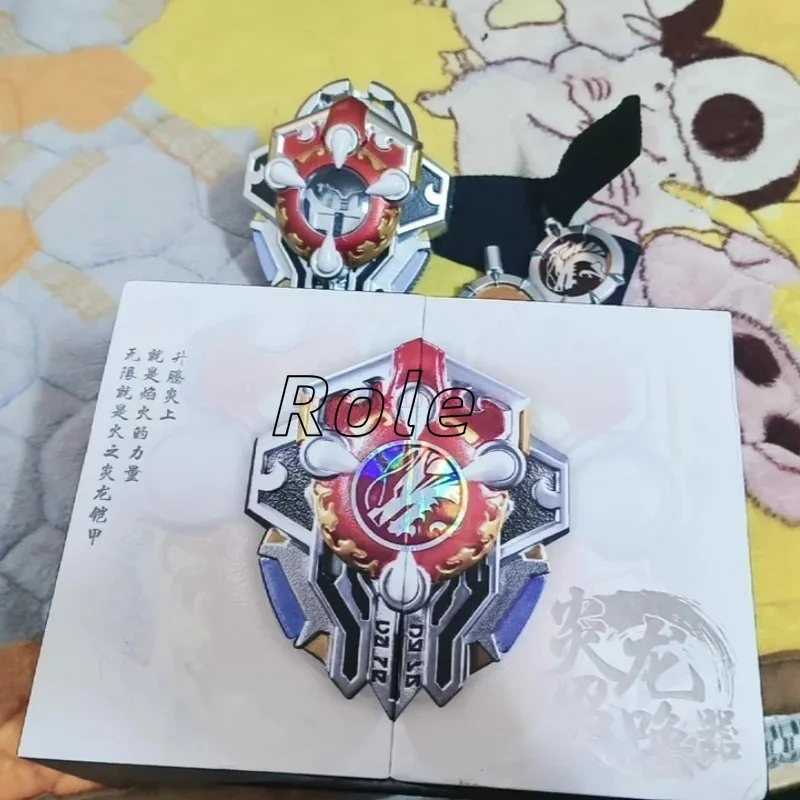 Flame Dragon Flame Summoner: 15° anniversario. Dispositivo di trasformazione del suono e della luce - Collezione EliteGift da collezione Armor Hero