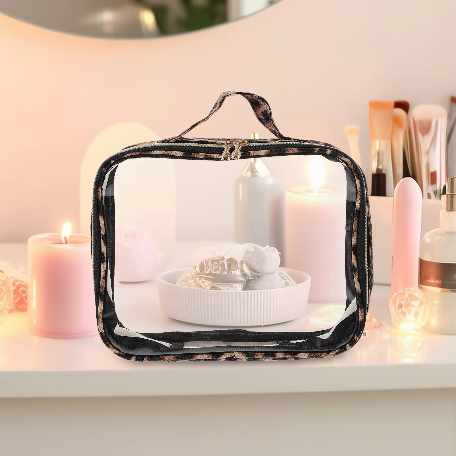 

Bag Large Capacity H print Storage Waterproof Portable TB064 Travel Toiletry ganizer Pouch Women Makeup Bags