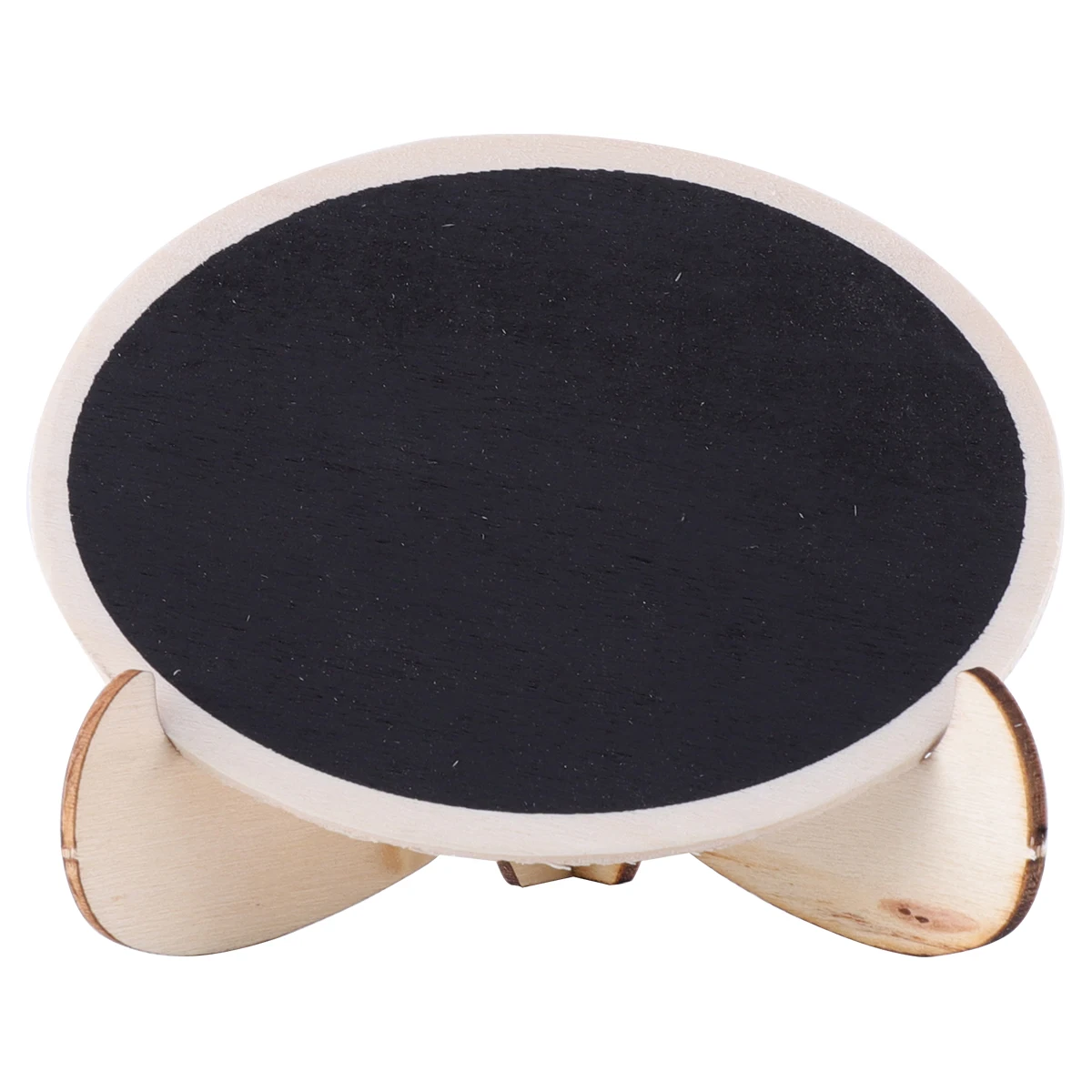 10 Pcs Desktop Blackboard Display Chalkboards Mini Message Ornament Wooden Decorate