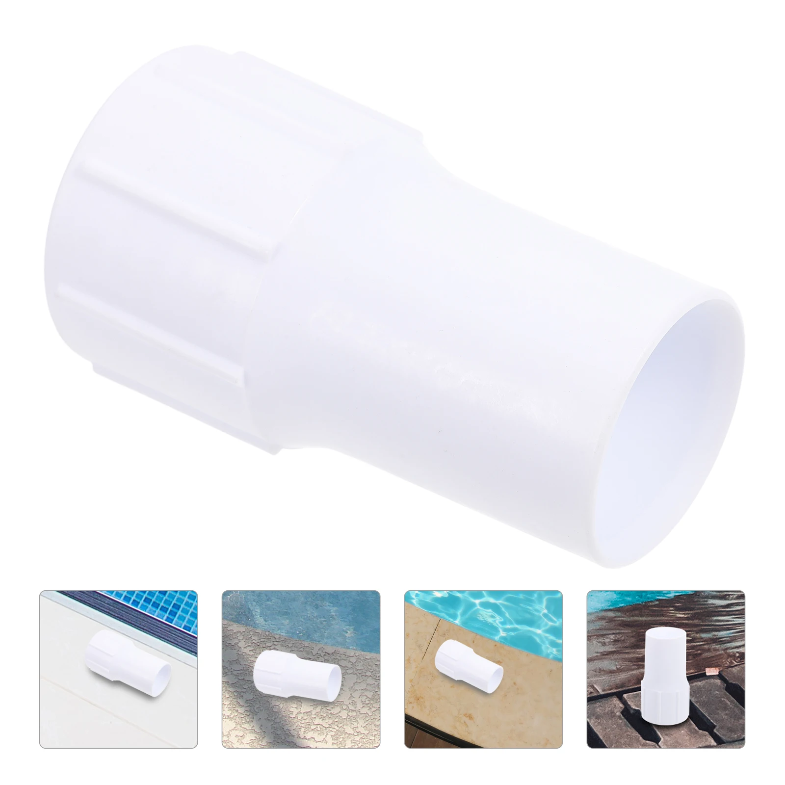 

Pool Vacuum Threaded Wear Resistant Connector for Swimming Pool Vacuum Cleaner Hose Adapter Swimming