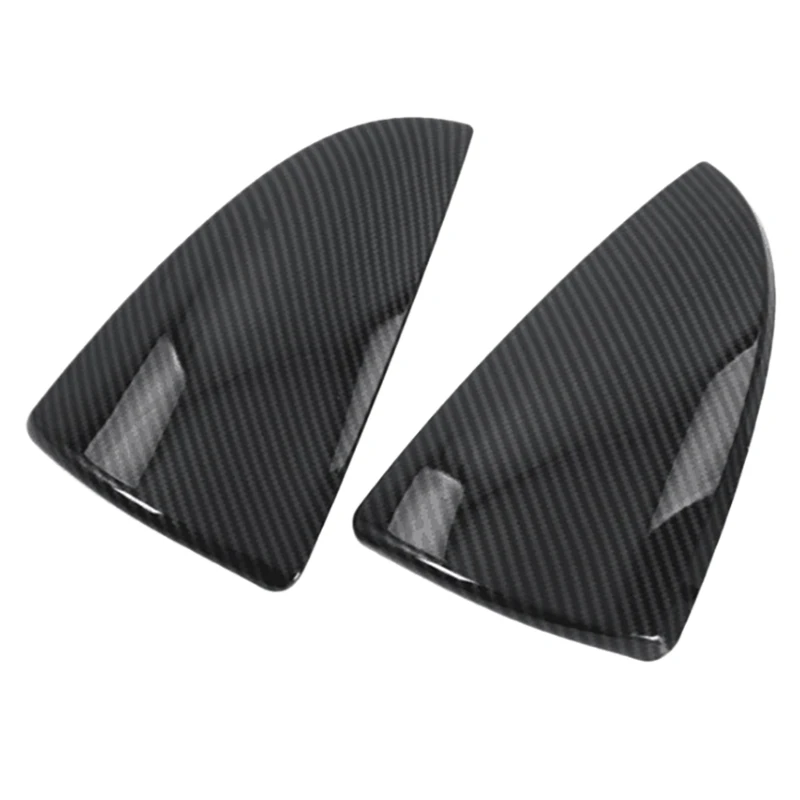 

Carbon Fiber Pattern ABS Auto Parts Rearview Mirror Cover Trim Strips 2 Packs,for Lexus ES RC UX LC LS 2019 2020