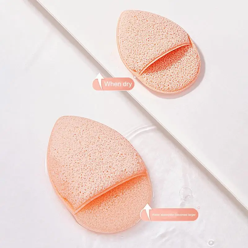 Face Cleansing Sponge Thickened Skin-Friendly Gloves-Type Deep Cleansing Soft Face Care for Bathrooms Restrooms Lavatories