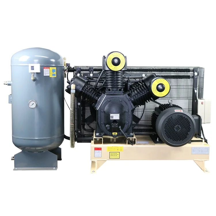 Industrial Reciprocating Piston Air Cooling Compressor Pump 15kw 1.2m3/Min 3.0/4.0MPa 30/40bar Middle High Pressure AC 40bar
