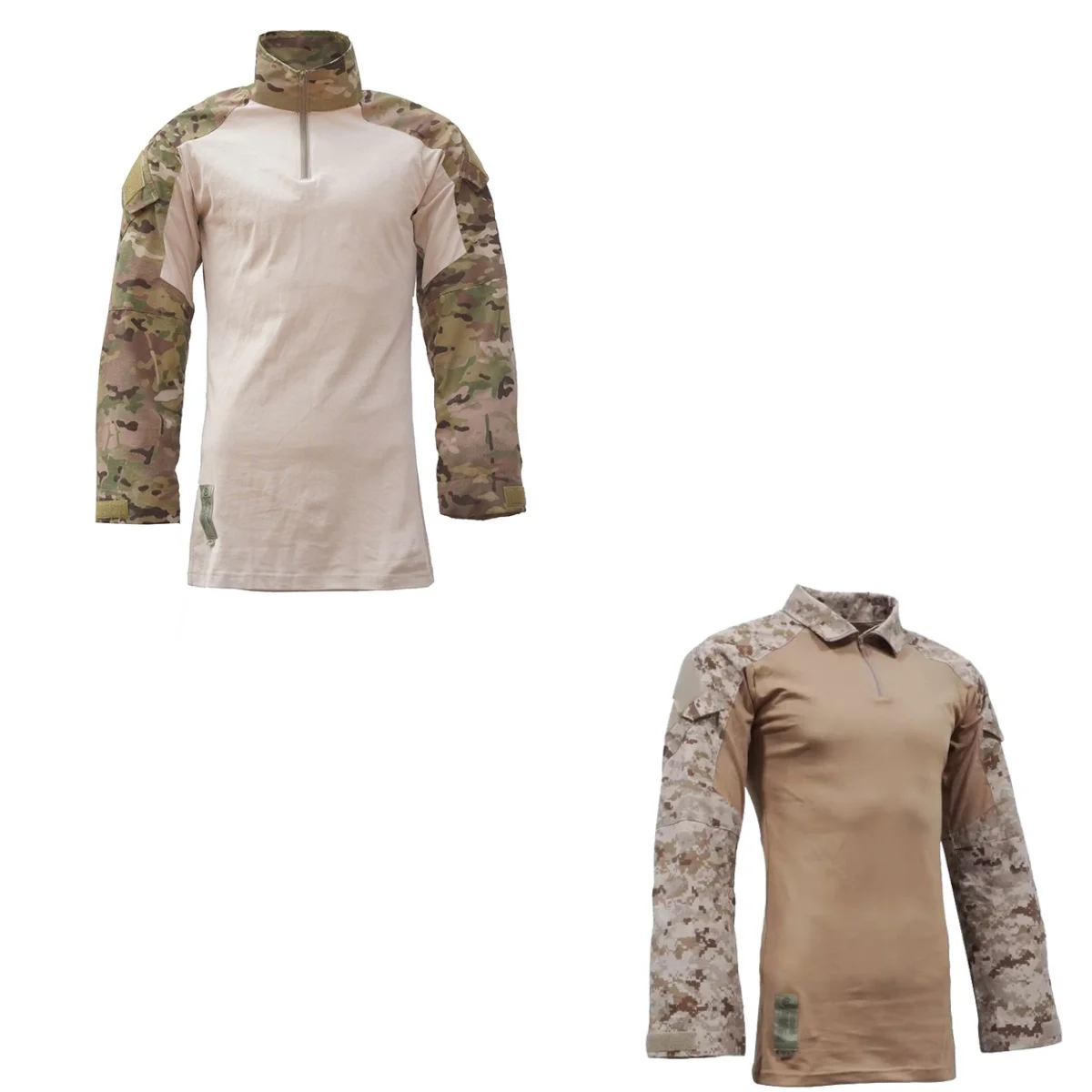 POA2112 Nylon Cotton MC Tactical Frog Suit White Belly G2AC Top Men's T-shirt AOR1 GEN2 Yellow Belly Camping Hunting Suit