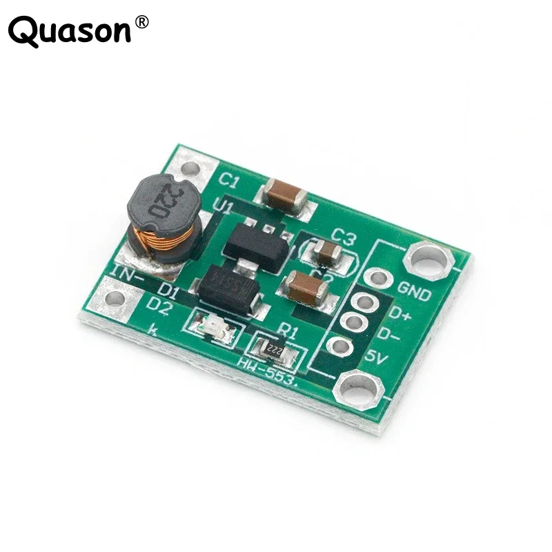 5V DC DC Converter Step Up Power Supply DC-DC Booster Boost Adapter Converter Board Step-Up 500MA Voltage Regulator 1V-5V to 5V