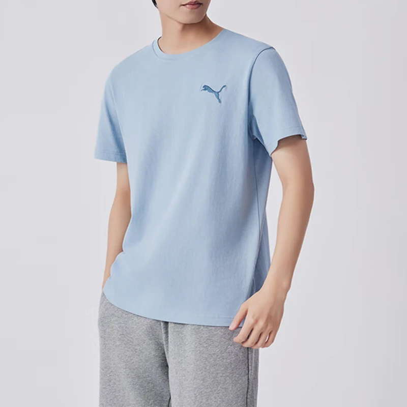 Puma Authentic New Men's and Women's Simple, Breathable, Lightweight Outdoor Sports and Leisure Short Sleeves 683479-10