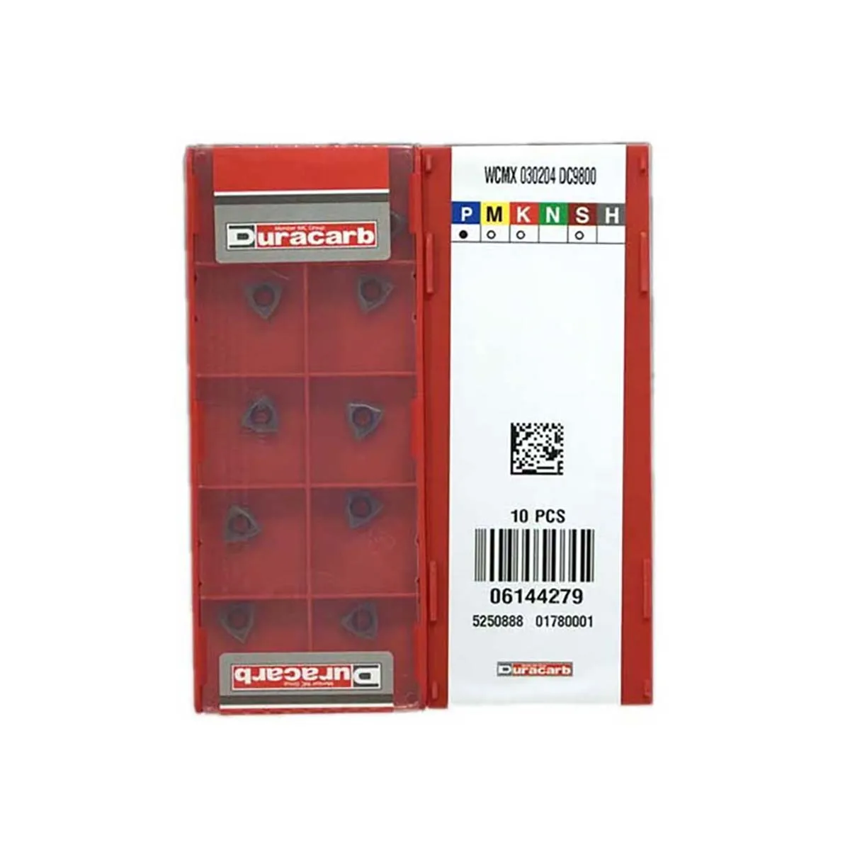 Duracarb Original WCMX WCMX080412 WCMX06T308 WCMX050308 WCMX040204 WCMX030204 U Drill DC9800 Indexable U-Drill