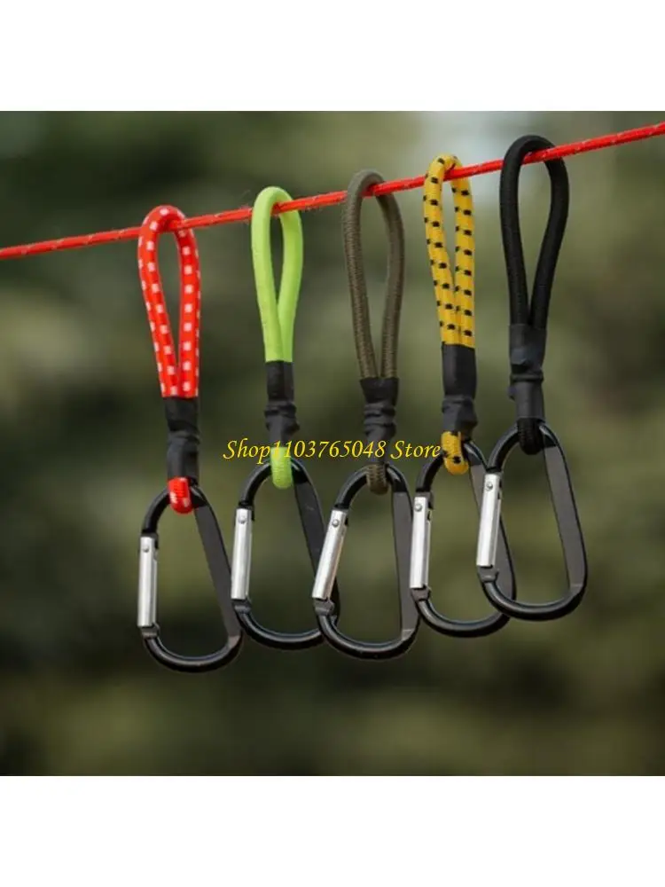 

R53E 5pack Camping Portable Elastics Rope Multifunctional Rope Mountaineering Rope