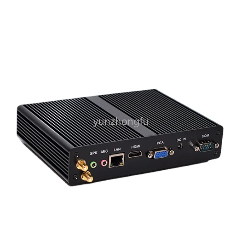 Quad-Core N3520 Mini Computer Industrial Control Small Host Fan-Free Dual Serial Port Upper Computer Controller Ht590