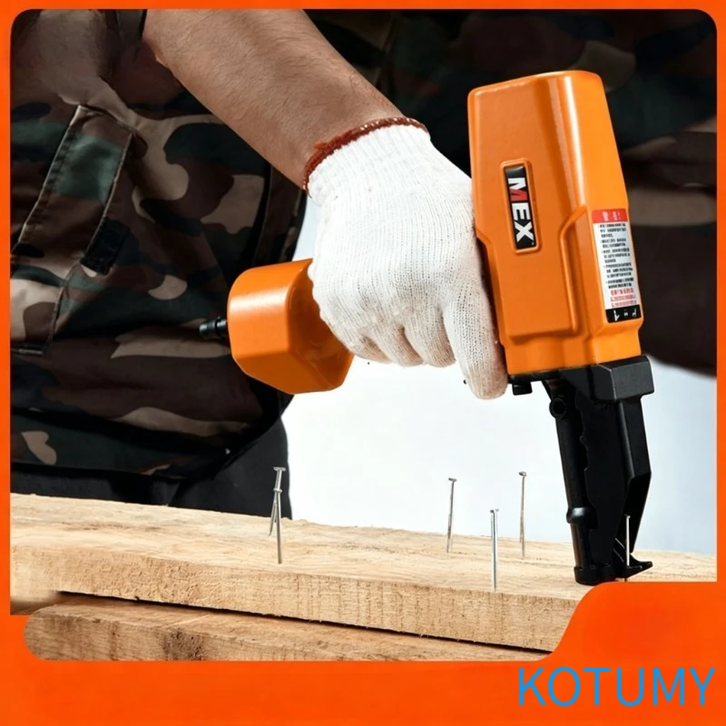 Pneumatic Nail Remover KOTUMY NP50 BD70 Air Nail Puller for Dismantling Wooden Pallets and Construction Wood Boards