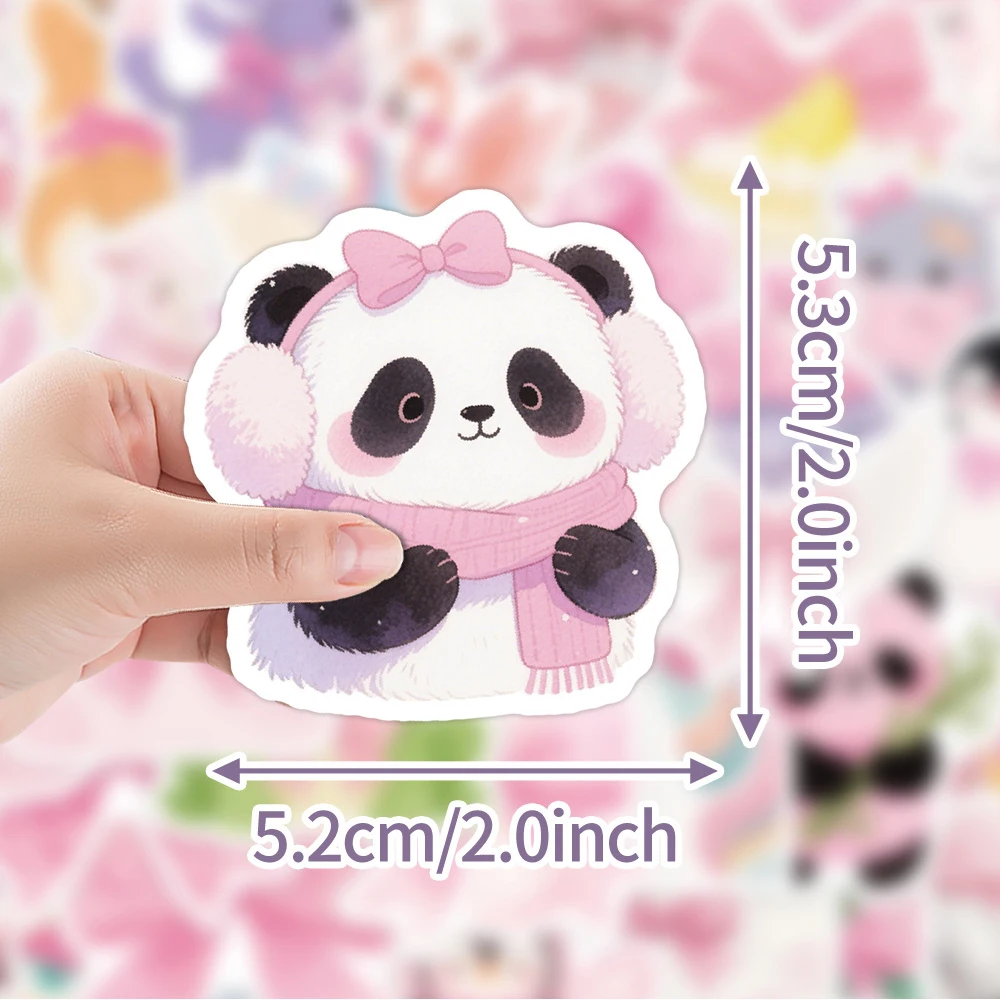 10/30/50 pçs kawaii dos desenhos animados animais graffiti adesivos estéticos decalques bagagem portátil guitarra bonito decoração adesivo brinquedos clássicos